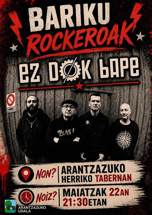 Bariku Rockeroak Arantzazun