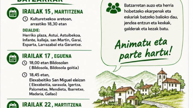 Udal-batzarrak Artean