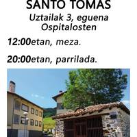 Santo Tomas jaiak Areatzan