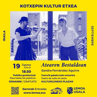 'Atearen bestaldean' kale-antzerkia Lemoan
