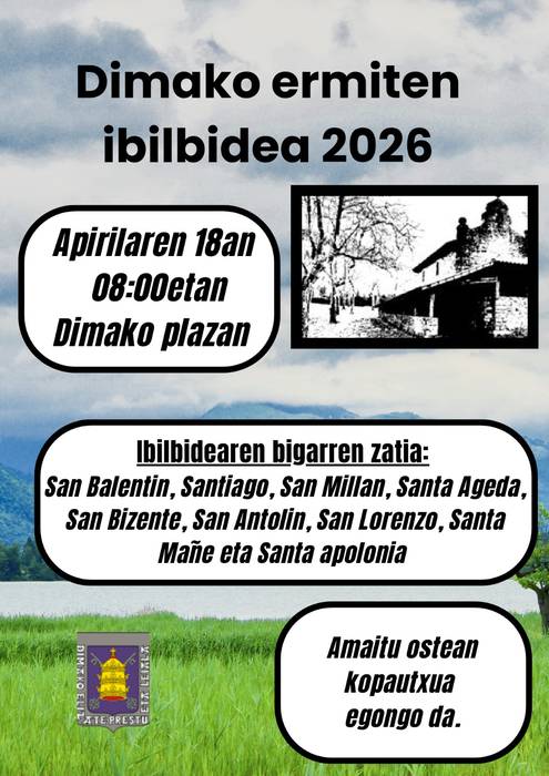 DImako ermiten ibilbidea