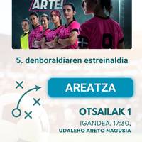 'Irabazi arte!' telesailaren lehen atalaren estreinaldia