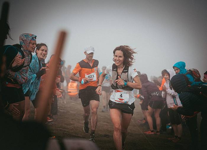 Onditz Iturbe bigarren VIII. Itziar Trail lasterketan