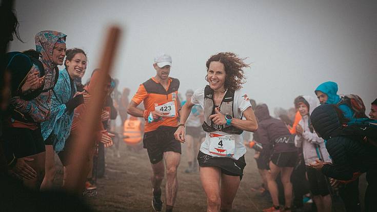 Onditz Iturbe bigarren VIII. Itziar Trail lasterketan