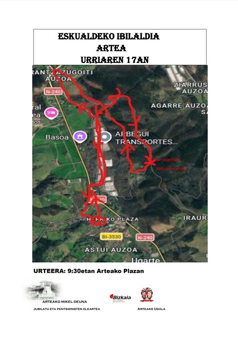 Jubiladuen urtekerea Arteatik