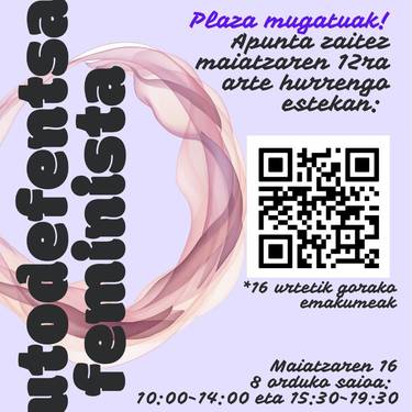 Autodefensa feminista tailerra. Izen-emotea
