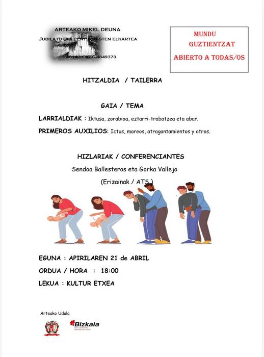 Jubiladuen berbaldia Artean