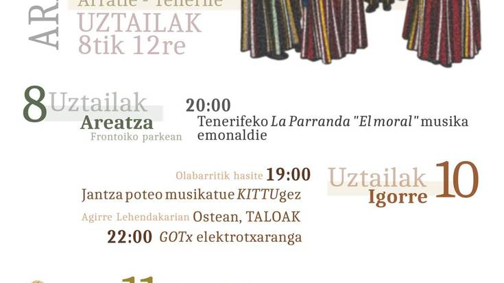 Tenerifeko Agrupacion Folclorica el Moral-en La Parranda