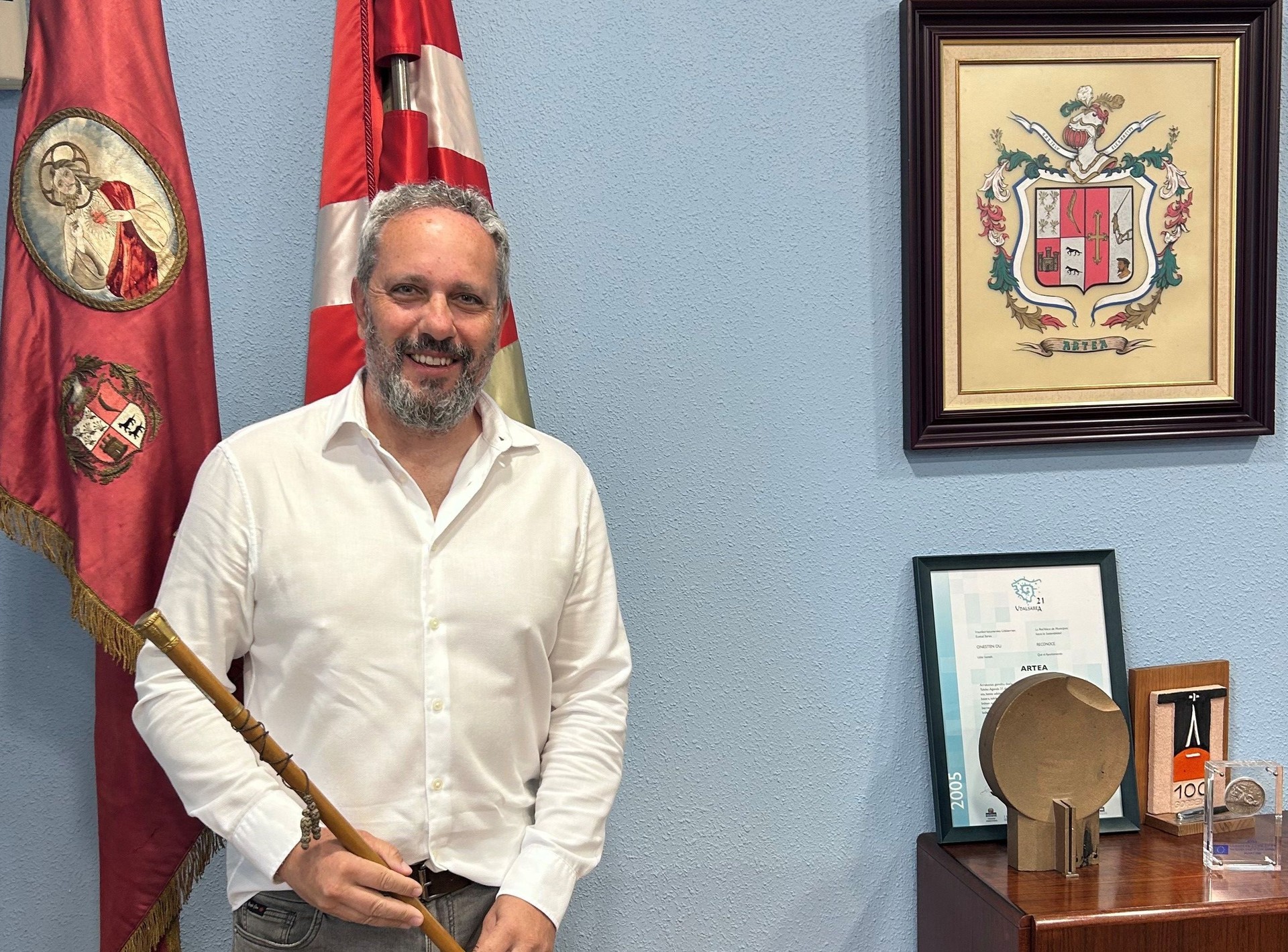 Gorka Beitia Arteako alkate barria