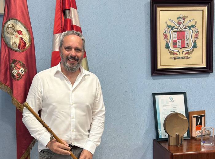 Gorka Beitia Arteako alkate barria