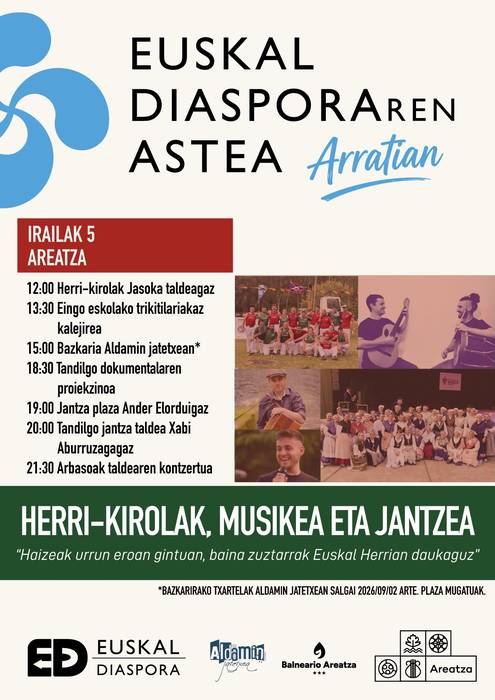 Euskal Diasporaren Astea. Txartelak salgai