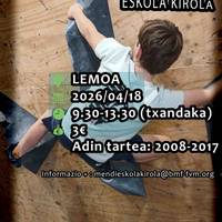 Eskalada Txapelketea Lemoan