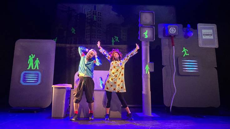 Umeentzako 'Semaforoa' multimedia ikuskizuna, barikuan Igorren