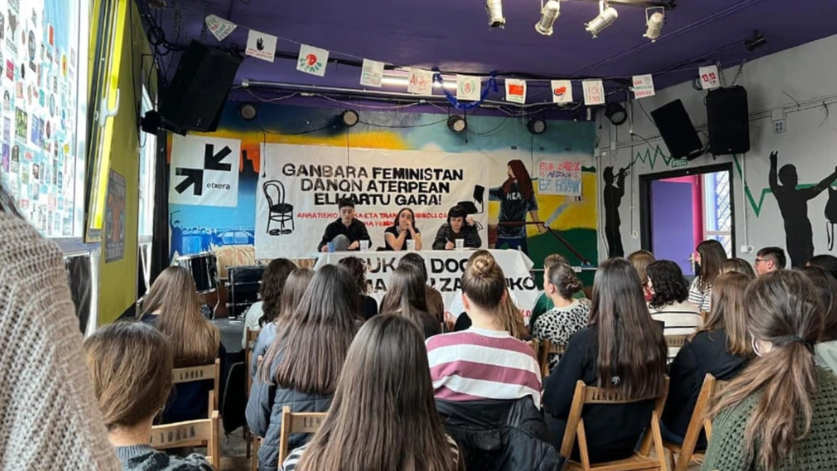 Gaur egingo dabe hirugarren Ganbara Feminista antolatuteko lehenengo asanblada irekia