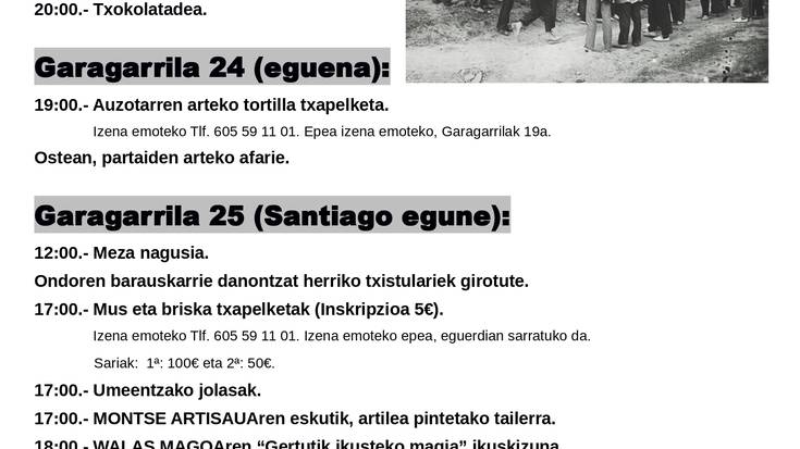 Ipiñaburuko jaiak