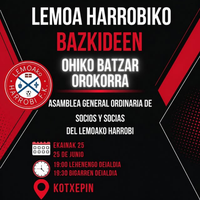 Lemoa Harrobiko Batzar Orokorra