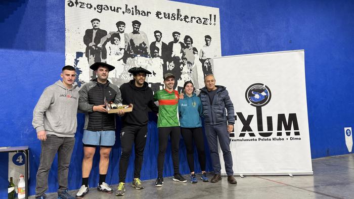 Elezkano eta Nafarrate txapeldun Dimako Pala Txapelketan