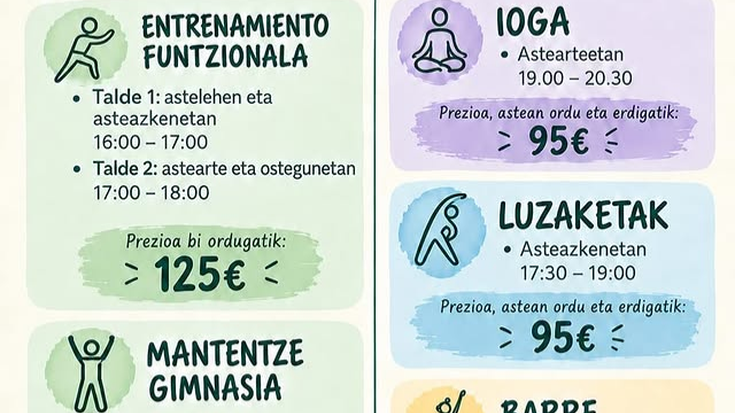 Ikastaroak Arantzazun. Izen-emotea