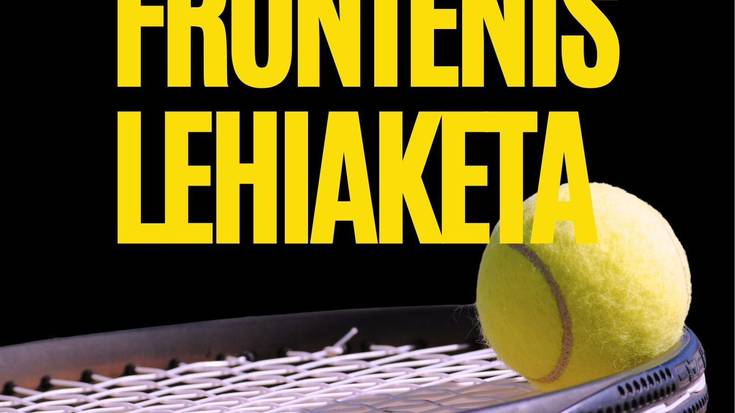 Frontenis Txapelketea Areatzan. Izen-emotea zabalik