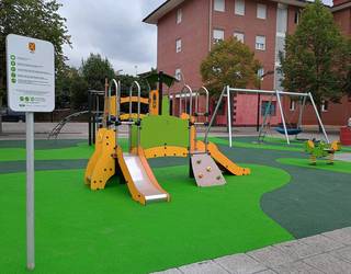 Bidebarri parkea barriztuteko lanak amaitu dira