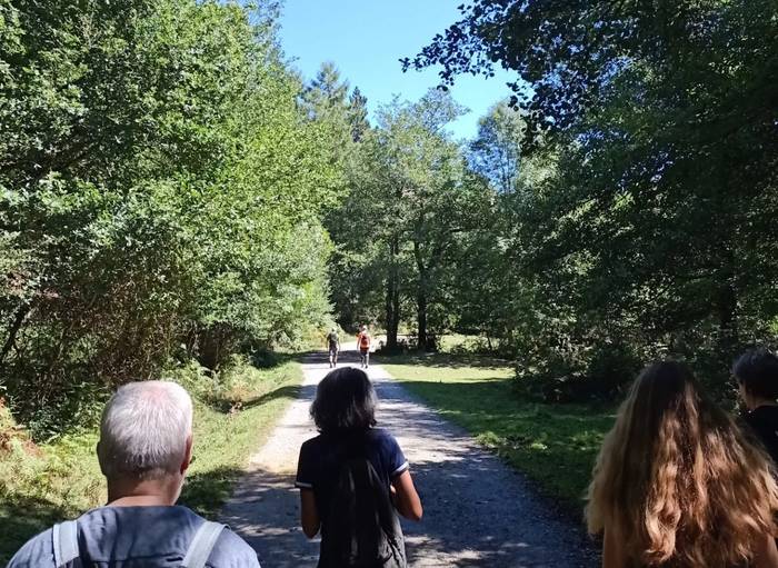 Ubideko Erdi Aroko galtzadea ezetuteko bisitea dago domekan