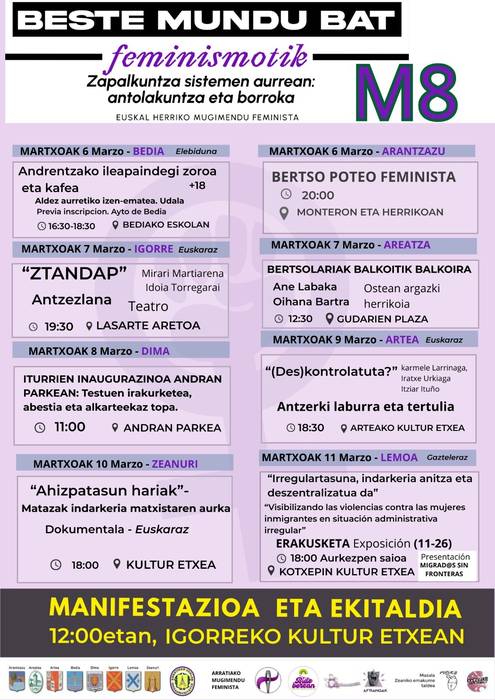 Balkoitik balkoira Areatzan. M8