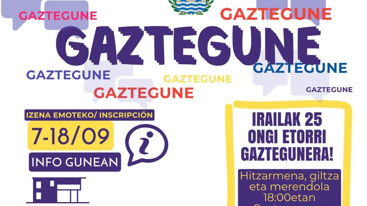 Gaztegunerako izen-emotea Bedian