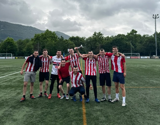 Urbihools Kopa antolatu dabe aurten be Arratia Futbol Taldearen jarraitzaileek