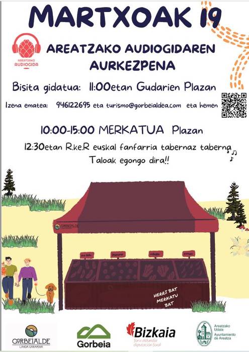 Areatzako Audiogidan izen-emotea