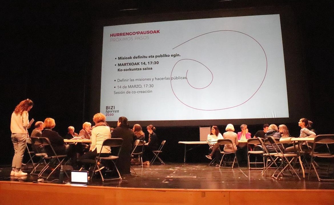 Bizi Igorren 2030-en lan saioa dago antolatuta eguaztenerako