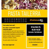 Berbalagun. Pasta tailerra