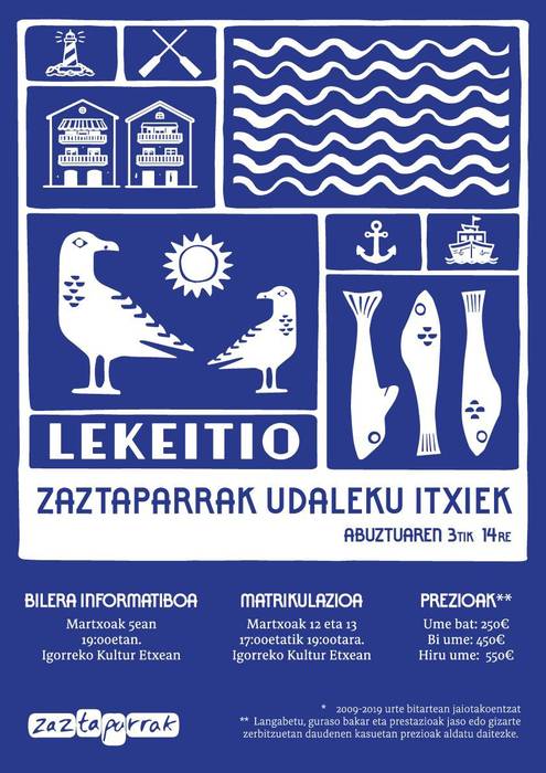 Zaztaparretako udaleku itxien gaineko batzarra