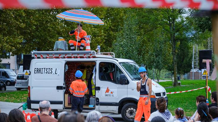 Goitibera konpainiak kale antzerkia eskainiko dau Lemoan