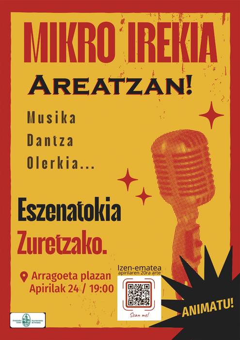 Izen-emotea Areatzako Mikro irekirako