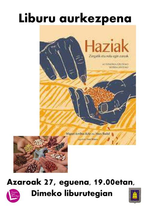 Liburu aurkezpena Diman