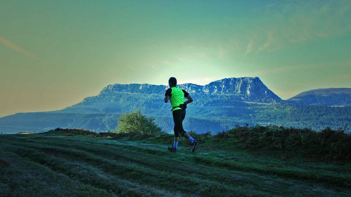 Bueltan da Upo Galapan mendi lasterketea