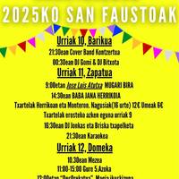 Sanfaustoak Arantzazun