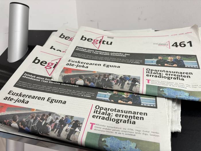 Banatzailea behar dau BEGITUk Bedia eta Lemoarako