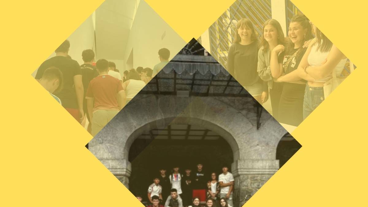 'Elkartruke 2025 bizipenak' bideoaren proiekzinoa