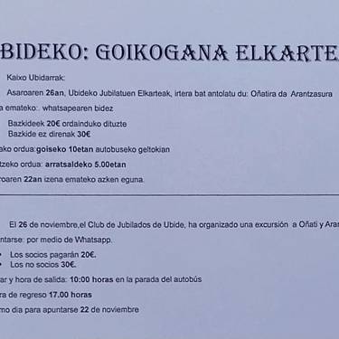 Ubidetik urtekerea jubiladuek. Izen-emotea