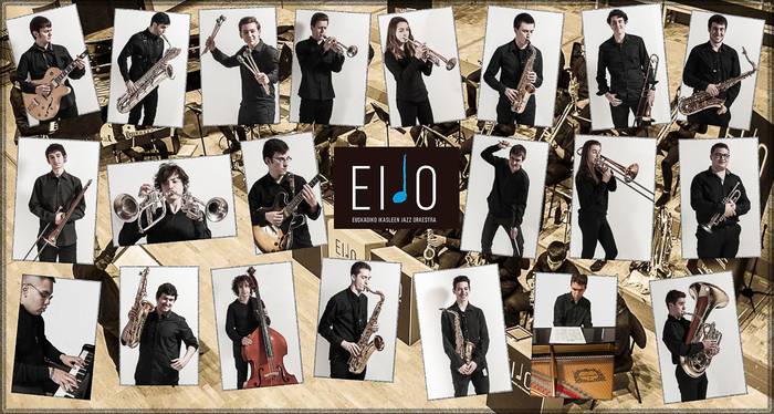 Euskadiko Ikasleen Jazz Orkestrak kontzertua eskainiko dau Areatzako plazan