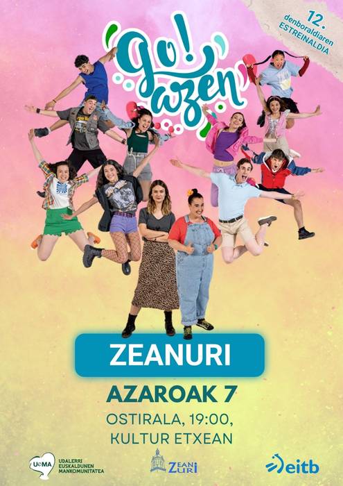 'Go!azen' telesailaren 12. denporaldiko estreinaldia