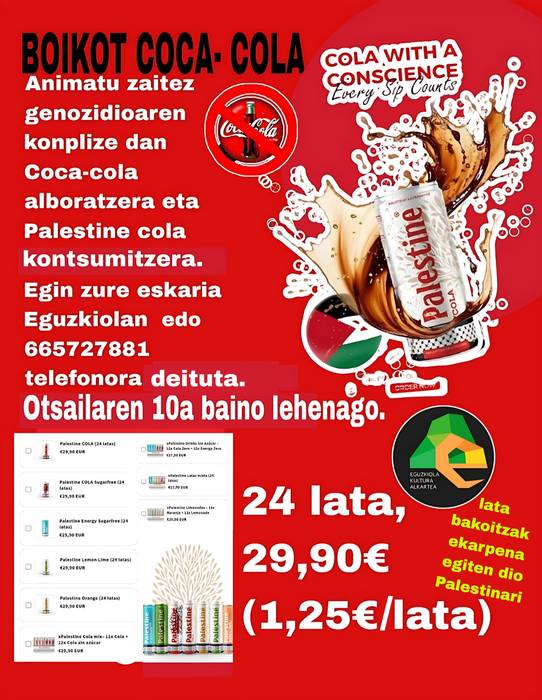 Palestine Colaren salmentea