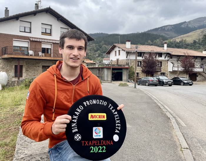 Oier Etxebarria liderra da Promozino Mailako Binakako Txapelketako ligaxkan