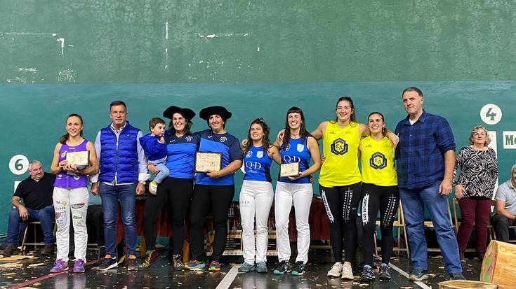 Ruth Linaza lemoaztarra irabazle Euskadiko Trontza Txapelketan