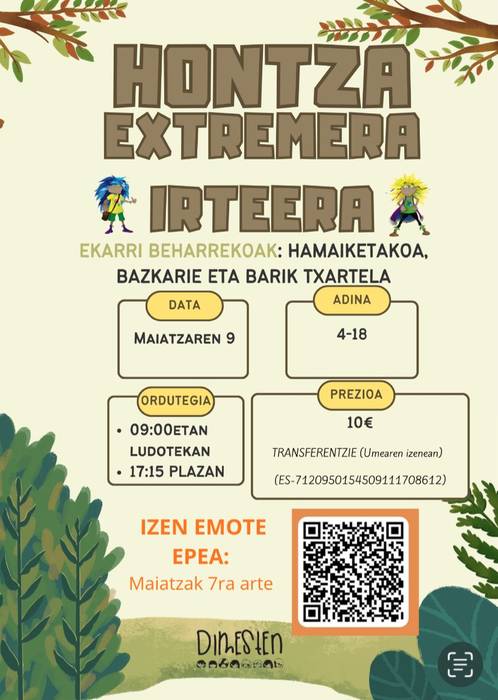 Hontza Extremera urtekererako izen-emotea