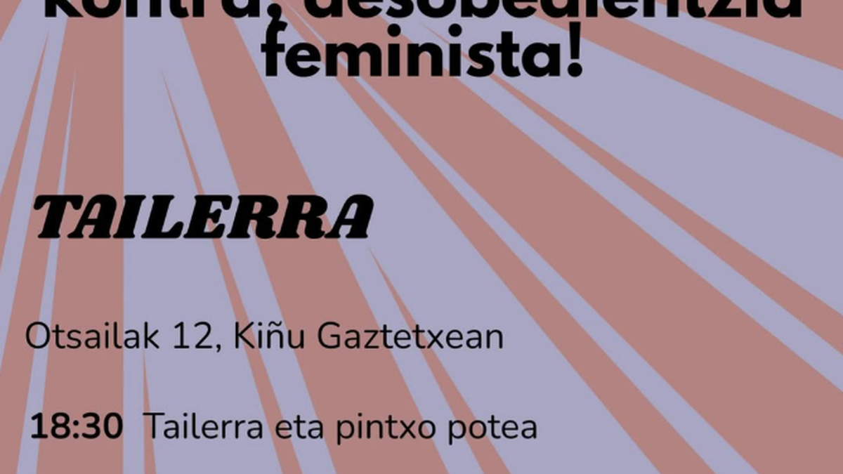 'Bikote nuklearraren kontra, desobedientzia feminista'