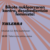 'Bikote nuklearraren kontra, desobedientzia feminista'