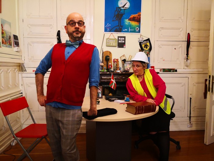 'ETAren agiri bulegoa' antzezlana Lemoan