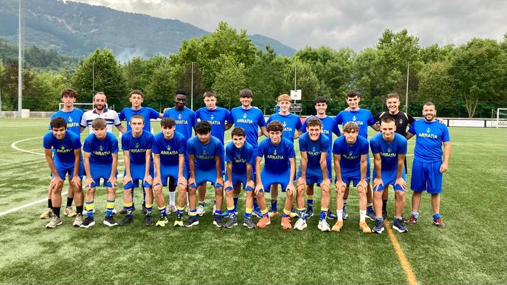 Arratia futbol taldea ipini da martxan